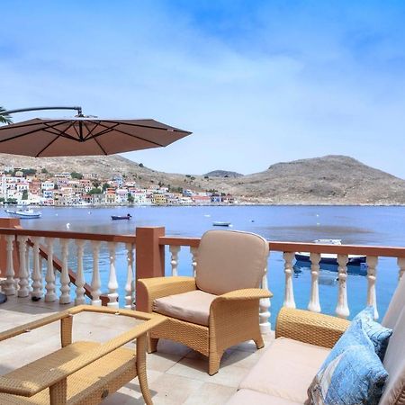 Villa Skiadeni Chalki Town Esterno foto