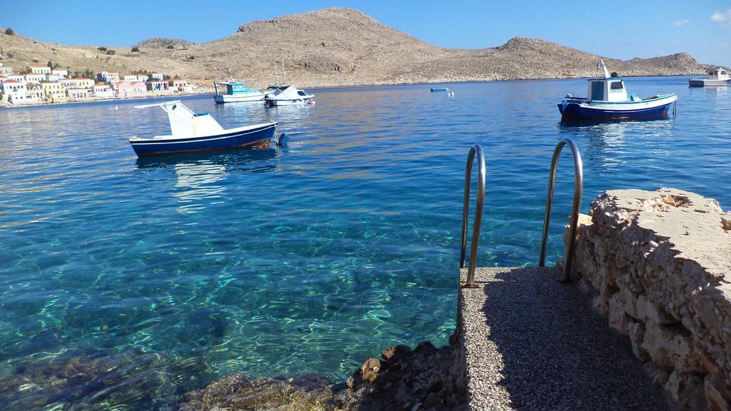 Villa Skiadeni Chalki Town Camera foto