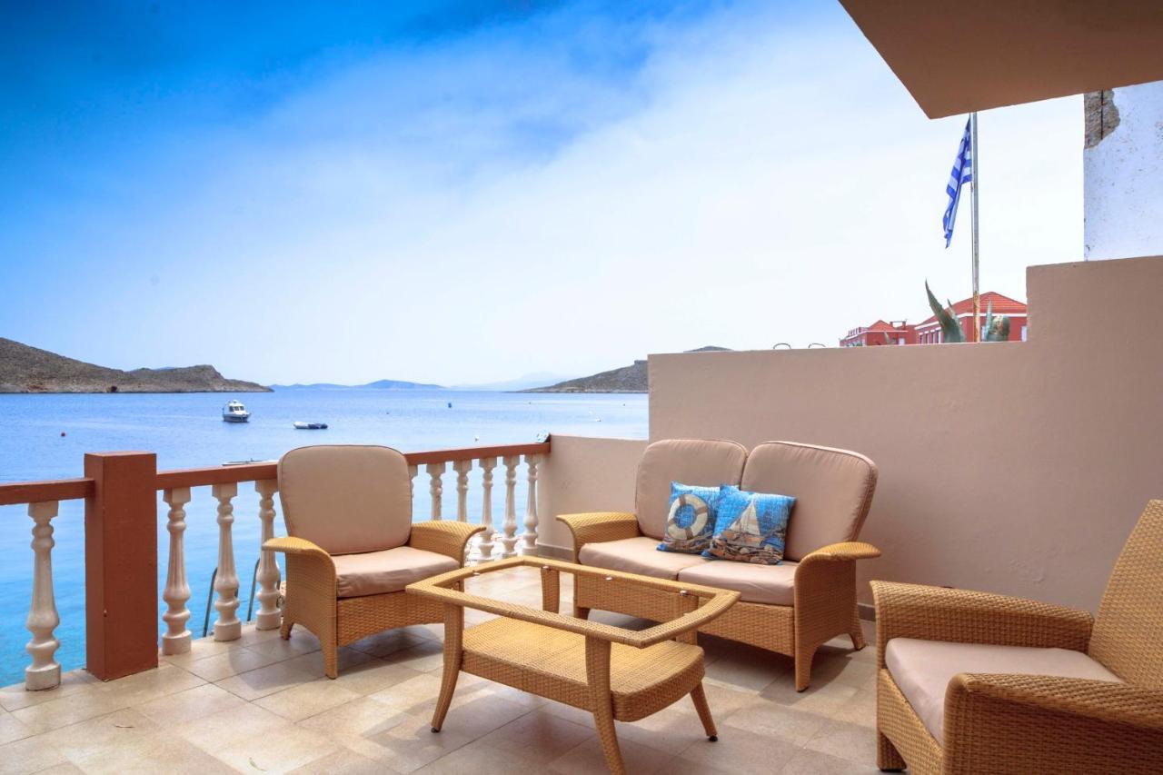 Villa Skiadeni Chalki Town Esterno foto